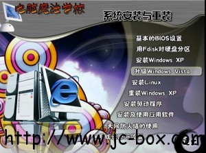 《windows(vista xp 2003)及linux系统安装与重装视频教程》