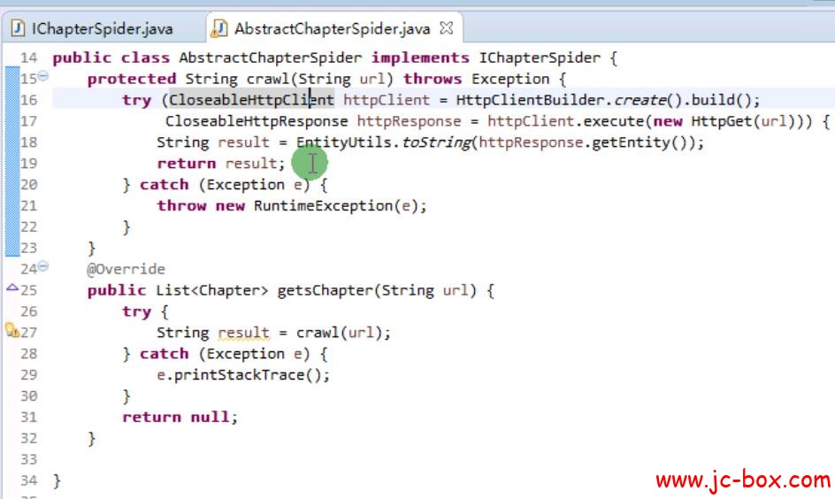javaee小说爬虫教程