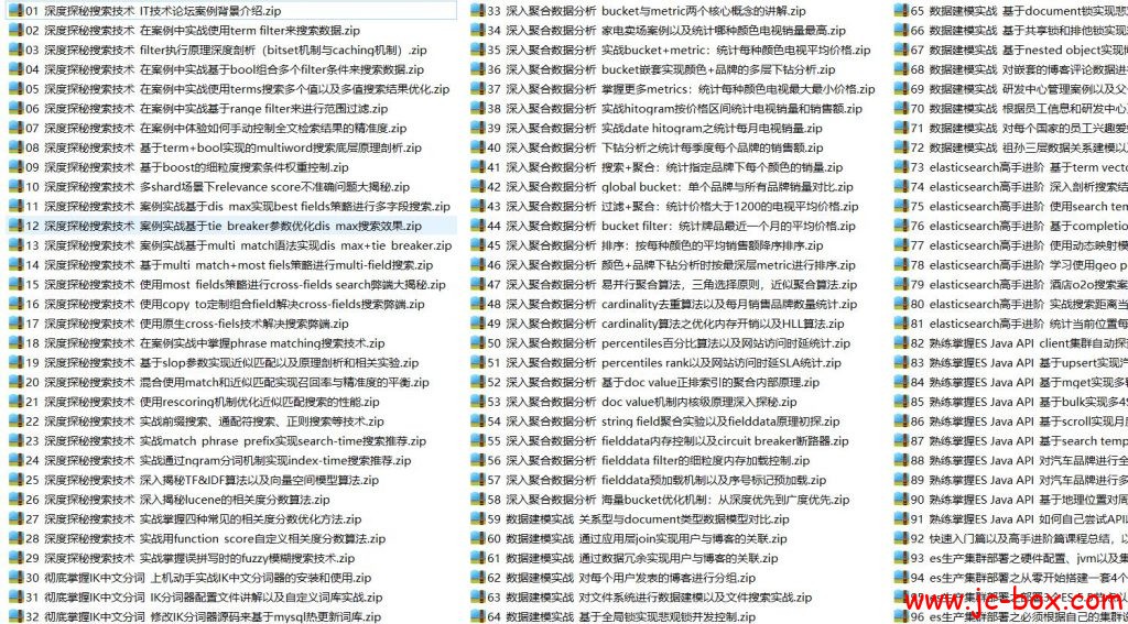 Elasticsearch高手进阶篇