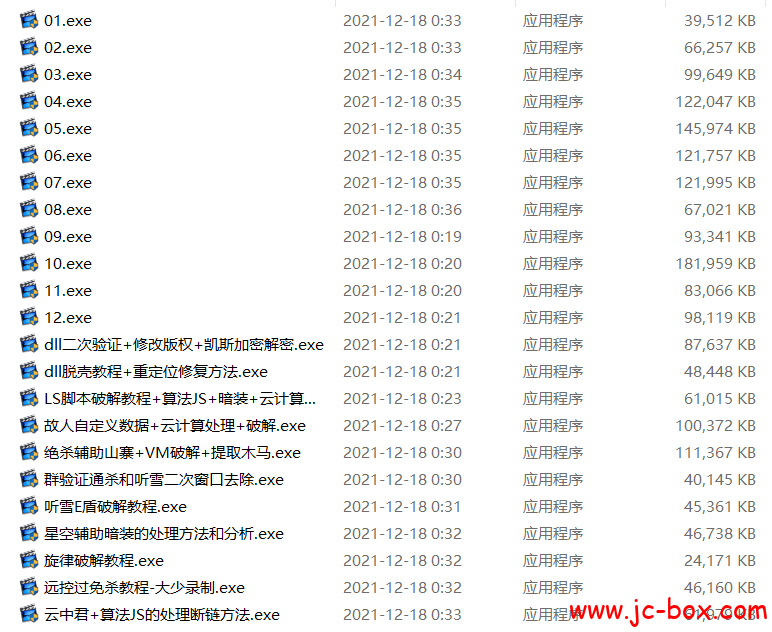 2019杨大少逆向教程