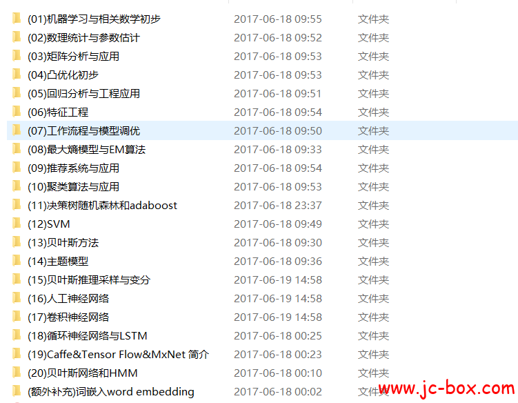 七月4月机器学习算法班